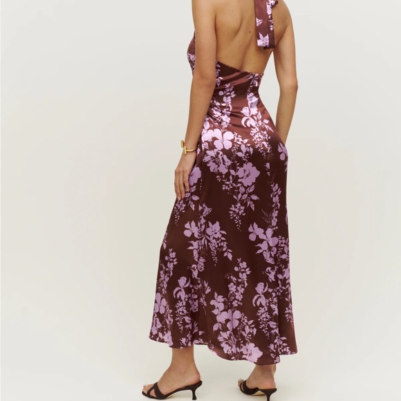 Reformation Silk Midi Dress NWT - Picture 5 of 5